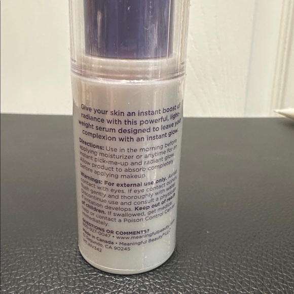 Meaningful Beauty Glowing Serum with Lavender Pump - Picture 2 of 2